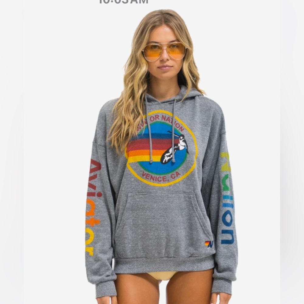 Aviator Nation Locals Only Hoodie Zip